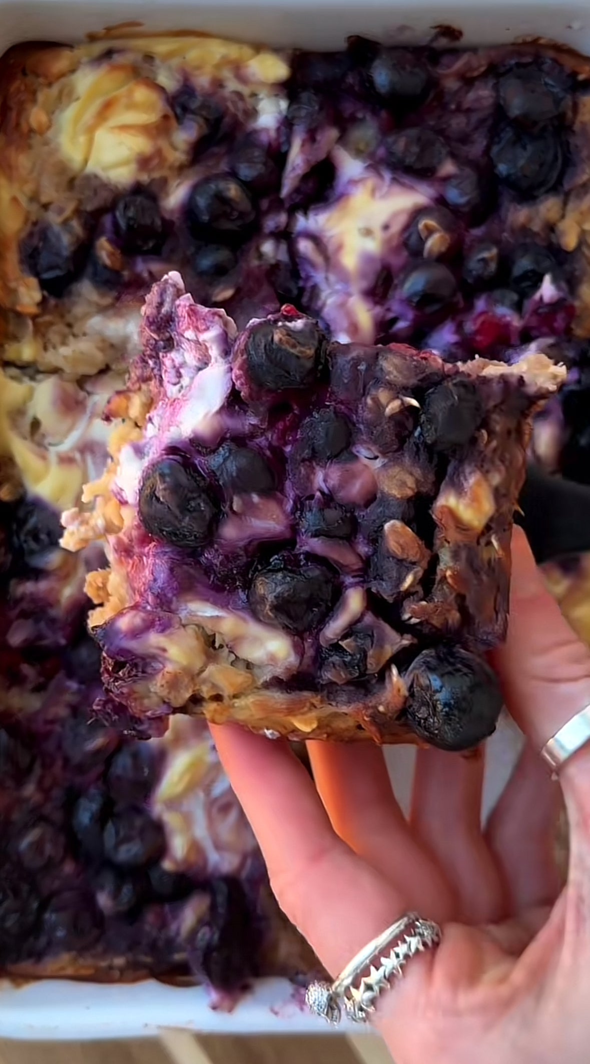 Emma’s Blueberry Banana Bake