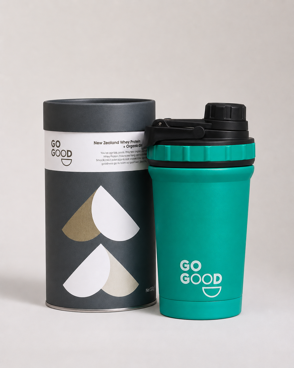 500g Whey Protein Isolate (WPI) Powder + Shaker Bundle